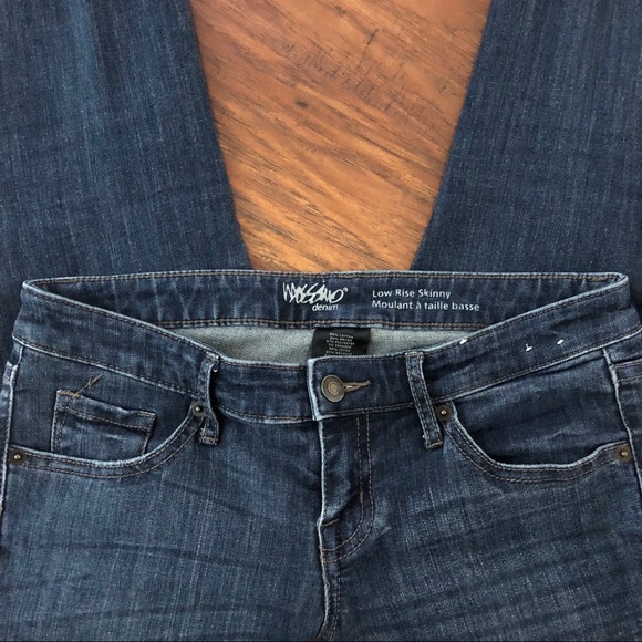 Mossimo low rise skinny jeans super stretch
